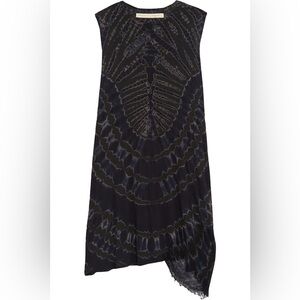 Raquel Allegra Tie-Dye Mini Dress - Size 2 (Large)